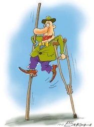 Let's cross the language barrier on stilts_crutches-gadgets! Перешагнём языковый барьер на ходулях_костылях-гаджетах!